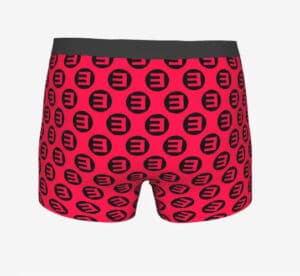 Eminem Face Art And Logo Pattern Torch Red Men's Underwear