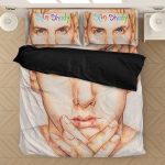 Eminem Fan Art Portrait The Slim Shady Bedding Set