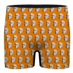Eminem Head Pattern Slim Shady Yellow Men's Underwear