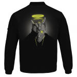 Eminem Iconic Evil Horn & Golden Halo Dope Bomber Jacket
