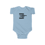 Eminem Music To Be Murdered By Album Logo Infant Onesie