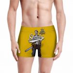 Eminem Rap Kings Shady Art Yellow Men's Boxer Briefs