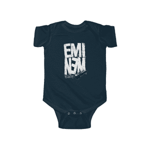 Eminem Seventh Album Cover Recovery Newborn Bodysuit
