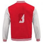 Eminem Shady Limited 8 Mile Cool Red & White Varsity Jacket