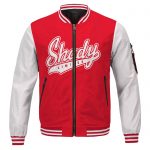 Eminem Shady Limited 8 Mile Cool Red & White Varsity Jacket