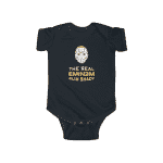 Eminem The Real Slim Shady Hockey Mask Badass Baby Onesie