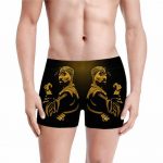 Gangsta Rapper 2Pac Makaveli Art Thug Life Men's Boxers