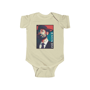 Gentleman Suit Eminem Colorful Portrait Infant Bodysuit