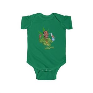 Happy And Blessed Snoop Dogg With Bong Baby Romper
