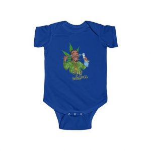 Happy And Blessed Snoop Dogg With Bong Baby Romper