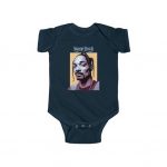Hip Hop Artist Snoop Dogg Vectorized Portrait Baby Romper