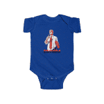 Hip-Hop Rap Icon Eminem Holding Time Bomb Newborn Onesie