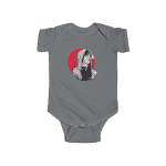 Hip-Hop Rap Icon Eminem Wearing Hoodie Newborn Bodysuit