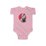 Hip-Hop Rap Icon Eminem Wearing Hoodie Newborn Bodysuit