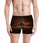 Hip-Hop Rapper 2Pac Makaveli Shakur Art Dope Men's Boxer