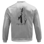 Hip-Hop Rapper Eminem Minimalist US Flag Stars Bomber Jacket