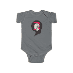 Hip-Hop Rapper Eminem Side View Portrait Baby Bodysuit