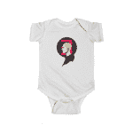 Hip-Hop Rapper Eminem Side View Portrait Baby Bodysuit