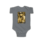 Hip-Hop Rapper Golden Eminem Art Dope Slim Shady Baby Romper