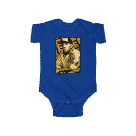 Hip-Hop Rapper Golden Eminem Art Dope Slim Shady Baby Romper