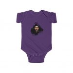 Hip Hop Rapper Snoop Doggy Dogg Graffiti Wall Art Baby Onesie