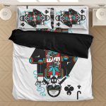 Jack Of Spades Snoop Dogg Card Parody White Bed Linen