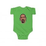 Long Beach California Rap Icon Snoop Dogg Portrait Baby Onesie