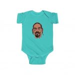 Long Beach California Rap Icon Snoop Dogg Portrait Baby Onesie