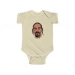 Long Beach California Rap Icon Snoop Dogg Portrait Baby Onesie