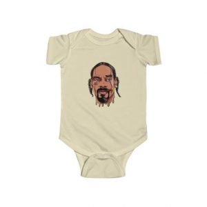 Long Beach California Rap Icon Snoop Dogg Portrait Baby Onesie
