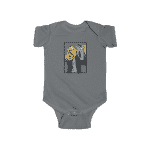 Marshall Eminem Mathers Holding Boombox Artwork Baby Romper
