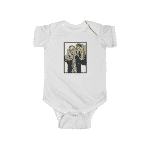 Marshall Eminem Mathers Holding Boombox Artwork Baby Romper