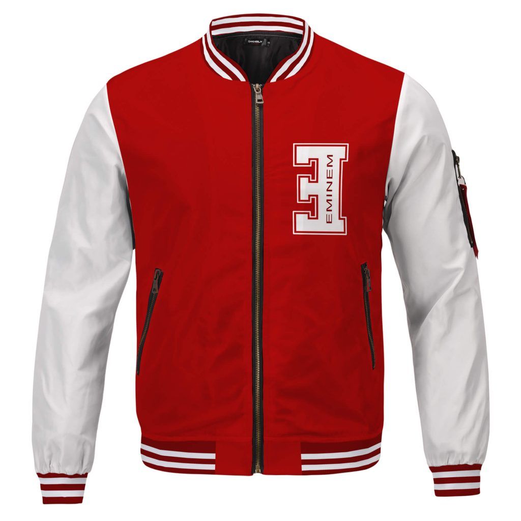 Rapper Eminem Icons Through The Years Awesome Bomber Jacket