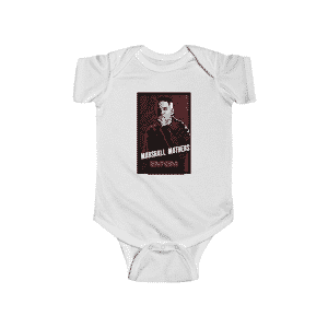 Marshall Mathers Eminem Performing Portrait Dope Baby Romper
