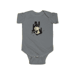 Marshall Mathers Eminem Portrait Detroit City Art Baby Onesie