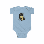 Marshall Mathers Eminem Portrait Detroit City Art Baby Onesie