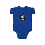 Marshall Mathers Eminem Portrait Detroit City Art Baby Onesie