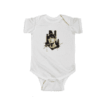 Marshall Mathers Eminem Portrait Detroit City Art Baby Onesie