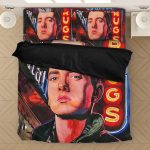 Marshall Mathers Eminem Portrait Fan Art Bedclothes