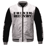 Marshall Mathers Eminem Recovery Album Logo Varsity Jacket