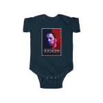 Marshall Mathers Eminem Two-Shade Portrait Baby Onesie