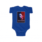 Marshall Mathers Eminem Two-Shade Portrait Baby Onesie