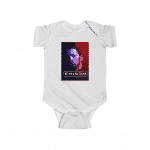 Marshall Mathers Eminem Two-Shade Portrait Baby Onesie