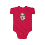 My Name Is Eminem Head Cartoon Artwork Cool Baby Onesie