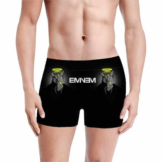 Rap God Album Image Devil's Horn Eminem Men's Underwear