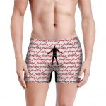 Rap God Typography Pattern Eminem Men's Boxer Shorts
