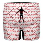 Rap God Typography Pattern Eminem Men's Boxer Shorts