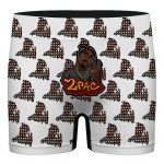 Rap Icon 2Pac Makaveli Logo Polka Dots Cool Men's Underwear