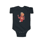 Rap Icon Eminem Colorful Pop Artwork Awesome Baby Bodysuit