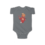 Rap Icon Eminem Colorful Pop Artwork Awesome Baby Bodysuit